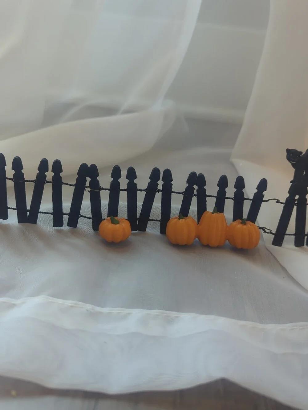 Department 56 Village Halloween Fence Set of 2